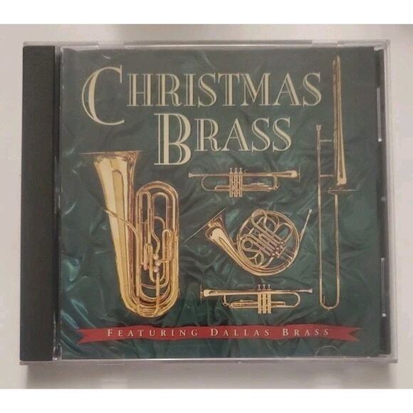 Christmas Brass by Dallas Brass Music CD 1994 Regency 14 Popular Songs - Picture 2 of 4